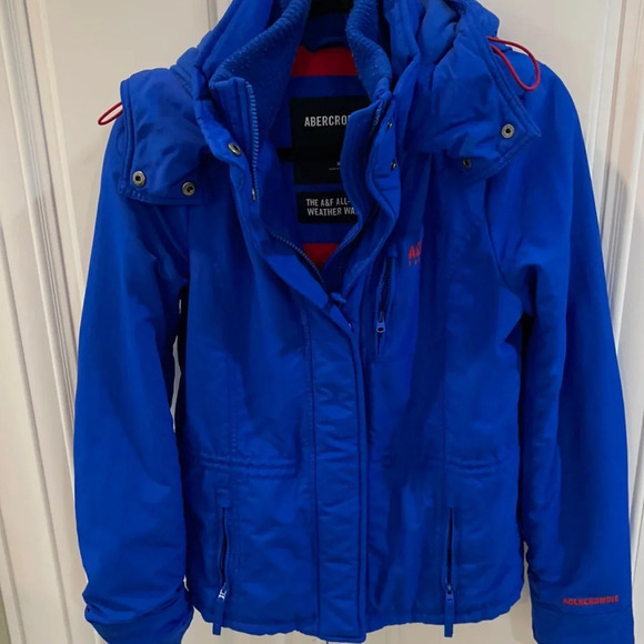 Abercrombie & Fitch A&F All Season Weather Warrior Jacket sz M - Picture 2 of 16